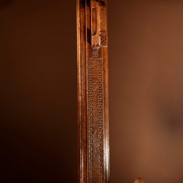 Early Dated 1728 Stylish Norwegian Mangle Board
