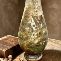 VINTAGE HAND PAINTED VASE FROM SMF (GERMANY)