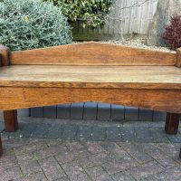 Arts &amp; Crafts Oak Hall Seat