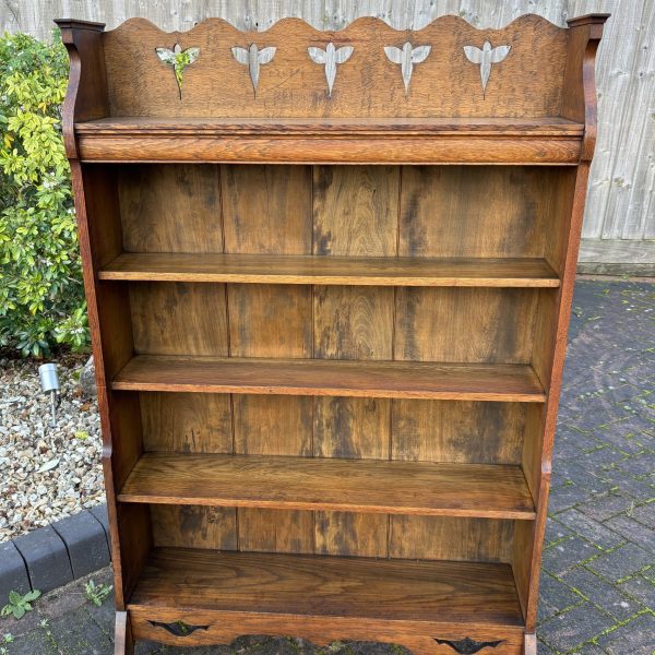 Arts &amp; Crafts Oak Bookcase