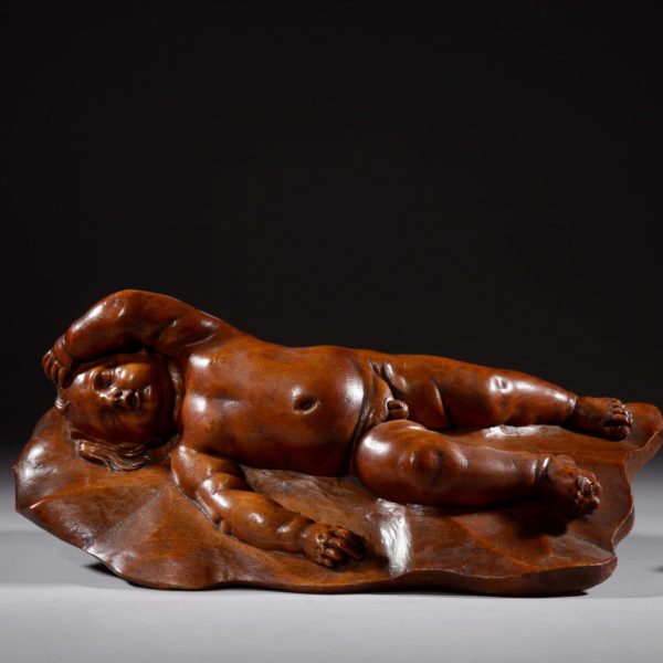 Allegory Of Sleep, Symbolised By A Sleeping Putto. 
