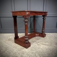 Mahogany Console Table