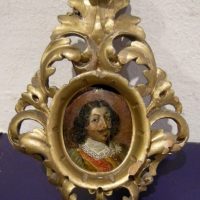 Ritish, first half of 17th century, Portrait miniature of a nobleman from the time of King Charles I (Reign 1625-49)