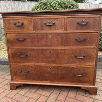 Gothic Revival Mahogany Chest of Drawers