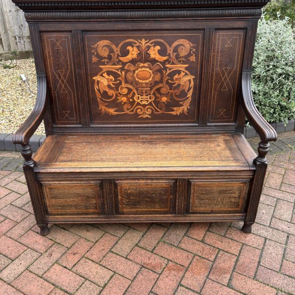 Arts &amp; Crafts Settle by Shapland &amp; Petter