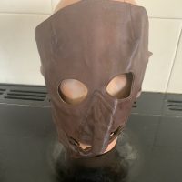 Lancaster rear gunner face Mask RARE