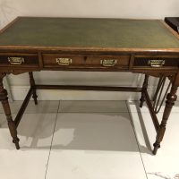 Antique Victorian Writing Desk Side Table by Gillows of Lancaster
