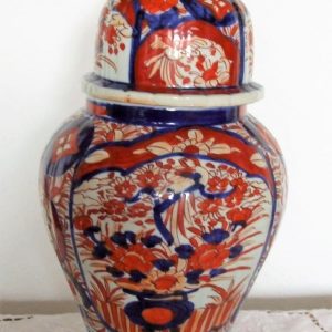 Imari Vase and Cover