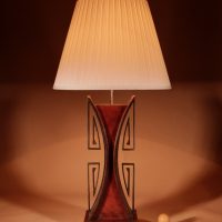 Impressive Very Stylish Japanese/Chinese Design Table Lamp.