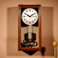 Art Deco Electric Charvet Master Clock