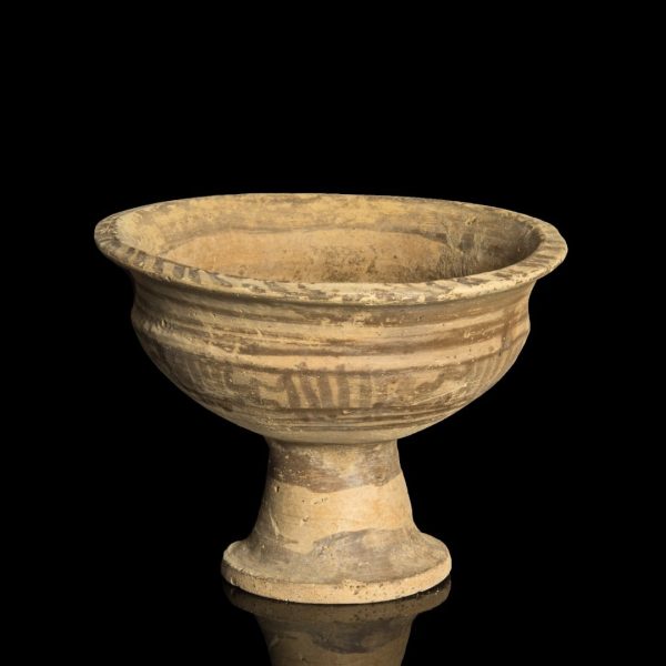 Indus Valley Pottery Chalice with Decoration