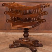 Victorian Mahogany Canterbury/ Magazine/ Music Rack SAI1340