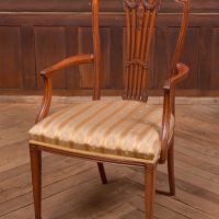 Edwardian Satin Wood Arm Chair SAI2744