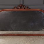 Fine Mid-19th Century Mahogany Overmantle Mirror, Circa 1850