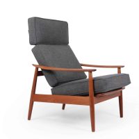Mid Century Teak Armchair FD164 by Arne Vodder for Cado c1960