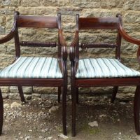 Pair of Georgian carvers circa 1810.