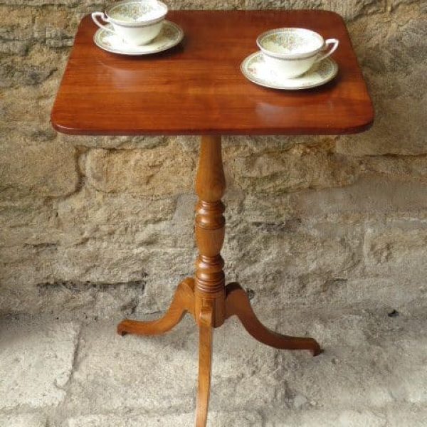Fruitwood tripod table circa 1820
