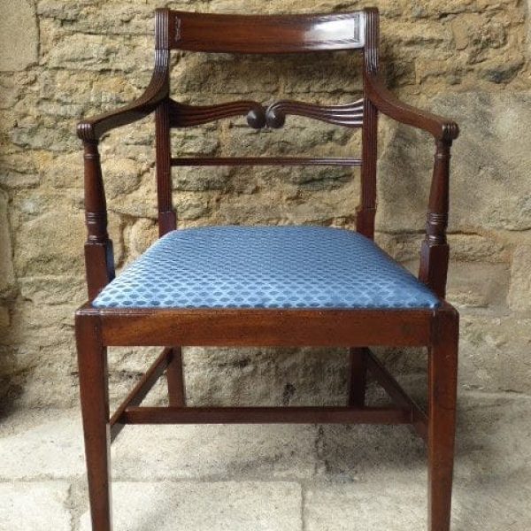 Georgian mahogany carver circa 1810