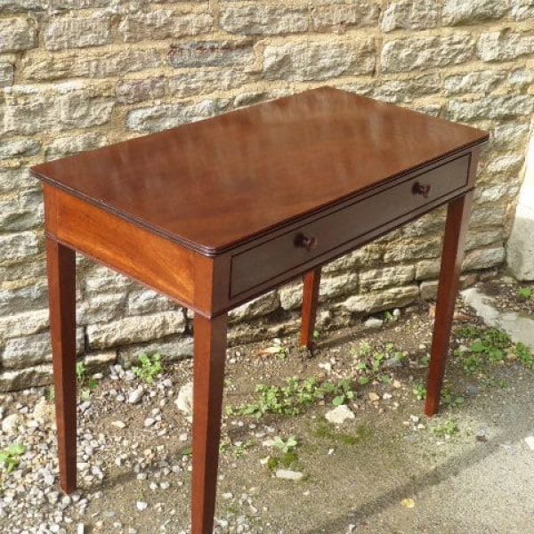 Mahogany side table circa 1770