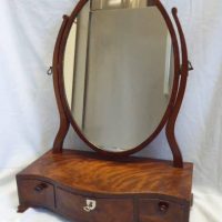 Mahogany toilet mirror circa 1810