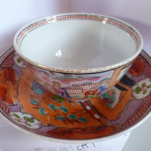 NEWHALL TEA BOWL AND SAUCER PERFECT