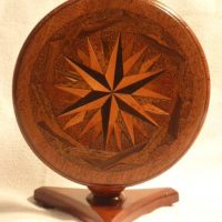 Rare salesmans sample tilt top table circa 1820