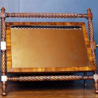 Georgian Toilet Crutch Mirror Table Top