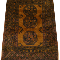 GOLDEN AFGHAN 140cm x 107cm