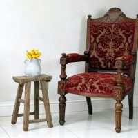 Victorian Throne Baronial Arm Chair