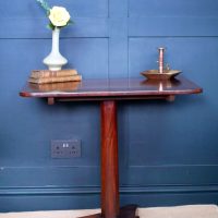 Antique William IV Rosewood Console Hall Side Table