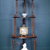 Victorian Whatnot Shelf Corner Display