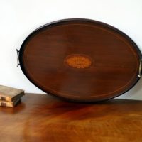 Antique Edwardian Oval Tray