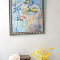 Vintage Impressionist Style Oil Painting