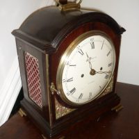 Georgian, Verge Eacapement,  Bracket Clock.