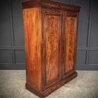 William IV Mahogany Wardrobe