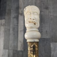 Bovine bone 1920 warking stick absolutely stunning