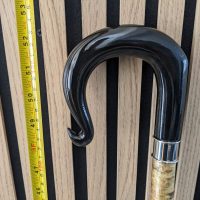 Shepherd’s Crook in buffalo horn absolutely stunning Stick