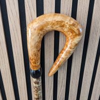Shepherd’s Crook in burr Elm absolutely stunning stick
