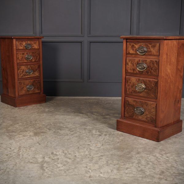 Pair-of-Walnut-Bedside-Chests-