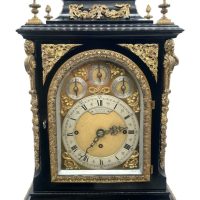 A Woodroffe of Stockton musical 8-bell triple fusee bracket clock – English Bracket Clock