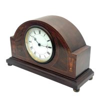 French Arched Top Mantel Clock – Fine Edwardian Timepiece C1905