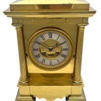 French Arched Top Mantel Clock – Fine Edwardian Timepiece C1905