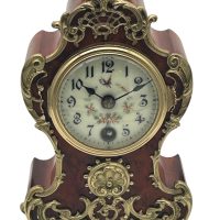 Fabulous &amp; Rare Antique Lenskirch 8 day Mantel Clock