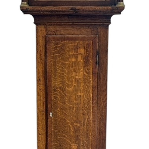 Fabulous Antique English Oak case Longcase 8 day clock &#8211; 1870