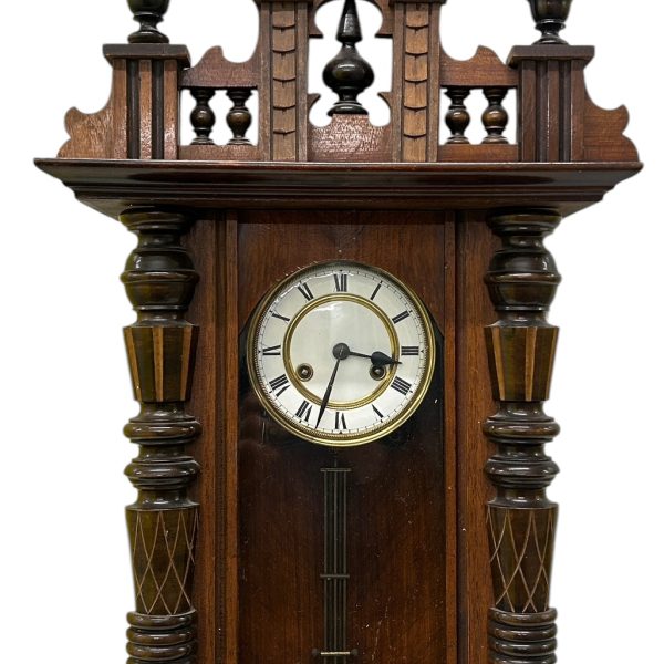 Fabulous Carved case Vienna Wall clock – ca1900