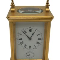 Fabulous Victorian French Alarm Carriage Clock – ca1880