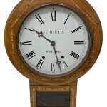 Wonderful American Drop Dial Wall clock – ca1900