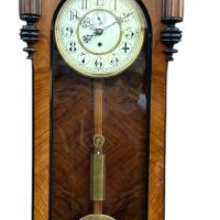Exquisite Kingwood Case Vienna Wall clock – ca 1890