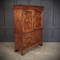 Queen Anne Walnut Hall Cupboard