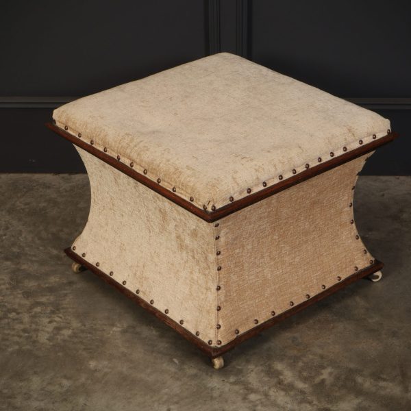 Regency-Mahogany-Box-Ottoman-Footstool